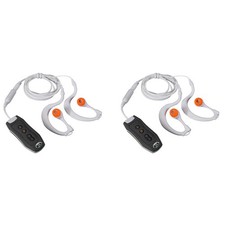 2X Lettore Musicale MP3 Cuffie
