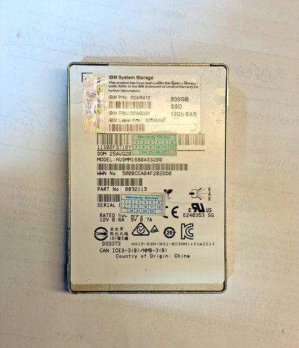 Ibm 00ar412 800gb - ibm,