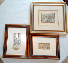 Quadri Argento 925 Rilievo 3