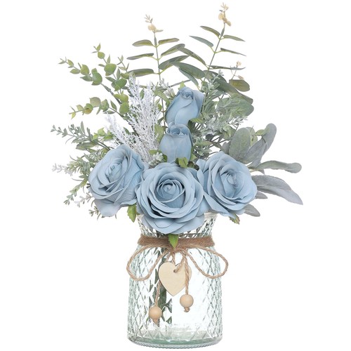 Fiori finti con vaso - ,, rose