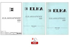 ELKA RHAPSODY 610 Service