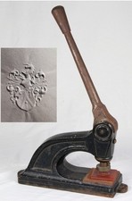 Antica pressa per sigilli