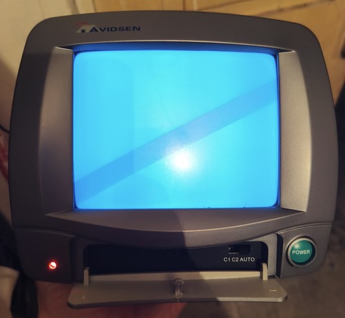 Monitor portatile bianco e - portatile,