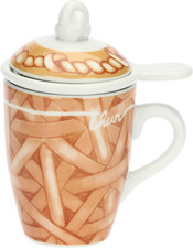 , Tisaniera in Porcellana