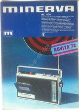 Radio TV Hi-Fi VIntage - Minerva - Novità 72 - Registratori - TV - Modernariato