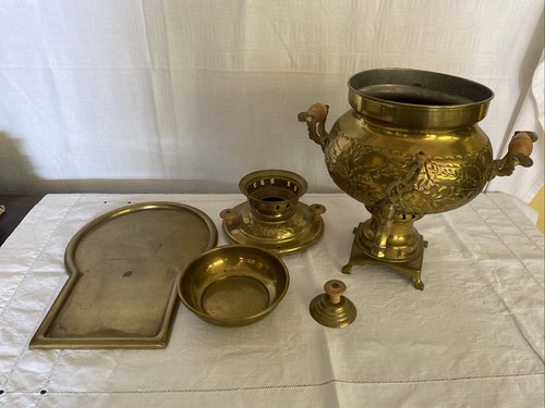 Samovar teiera ottone - teiera, in