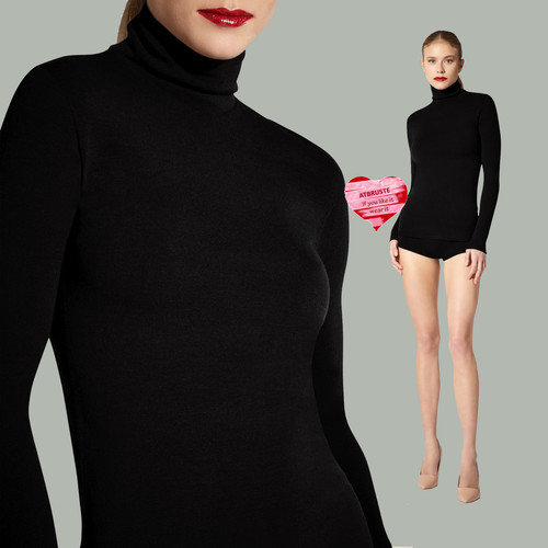 Wolford the merino top long - merino,