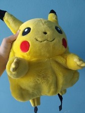 Zaino Pokemon Back Pack Nintendo Hasbro Pikachu 96 2000 Game Vintage Raro Nuovo