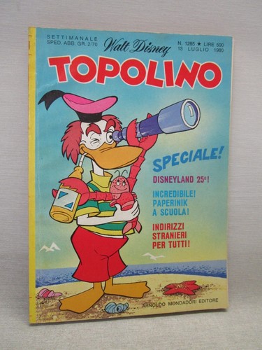 Topolino 1285 del 07 1980 - topolino,
