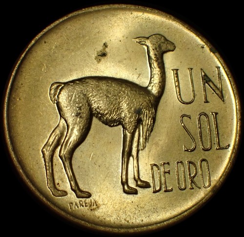 Perù sol oro - oro, moneta