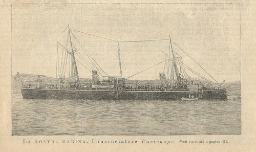 Antique print marina ship - print,