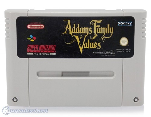 Nintendo snes modulo addams - modulo,