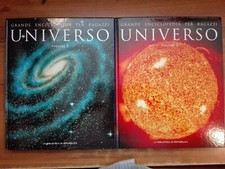 Grande enciclopedia per ragazzi UNIVERSO volumi 1 e 2 DK Dorling Kindersley