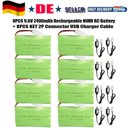 Batteria ricaricabile 6v - ricaricabile, 9,6v