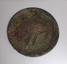 Antico Piatto Vintage Ceramica