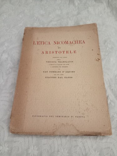 Etica nicomachea di - l'etica,