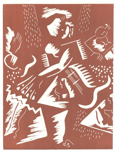 Gino severini lithographie - gino,