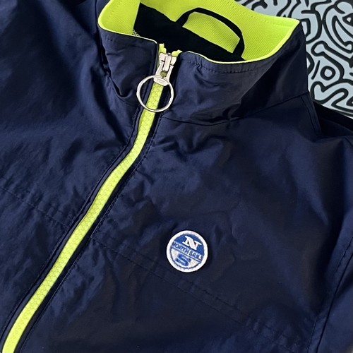 North sales giacca vento blu - north,