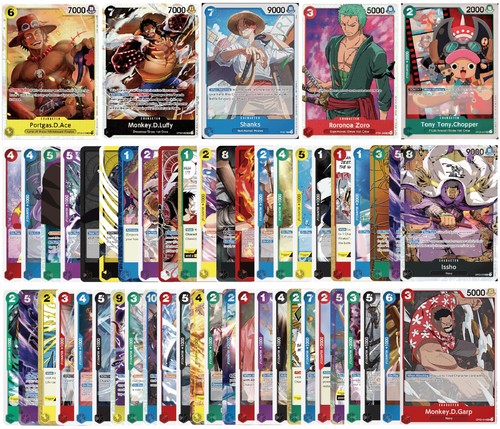 One piece card - card, diverse