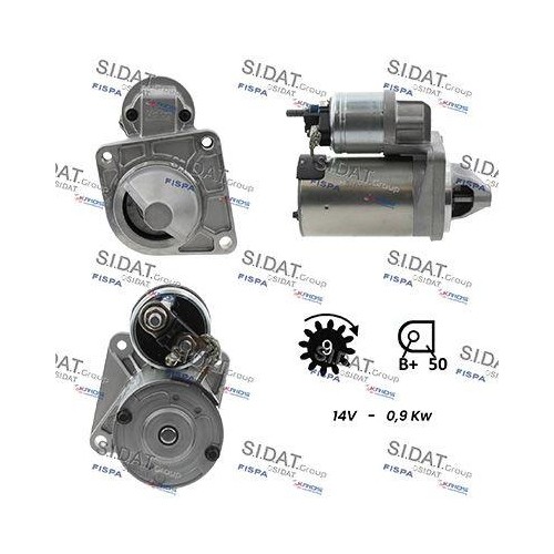 Motorino avviamento sidat - di,