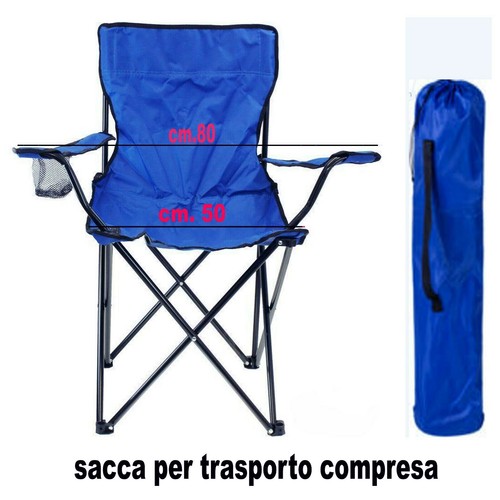 Sedia campeggio spiaggia - sedia, con
