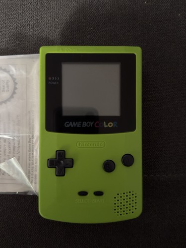 Nintendo game boy color - game, kiwi