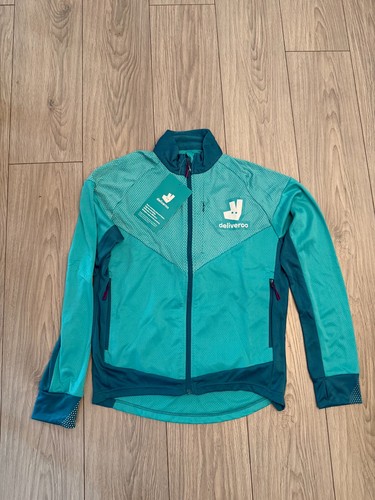 Deliveroo rider felpa con zip - deliveroo,