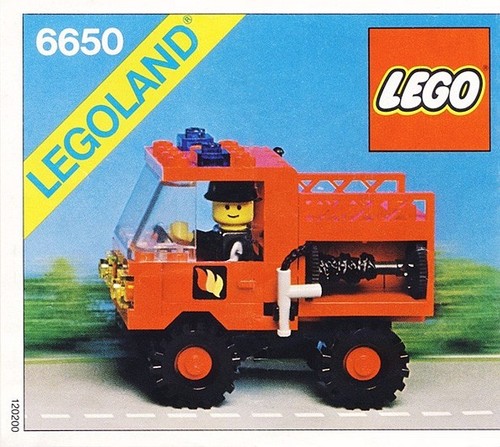 Lego 6650 fire and rescue - 6650,
