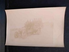 Cartolina Fotografica Libia Zuara 1913 Camion Fiat 15 Soldati W690