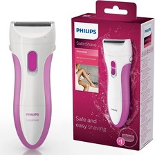 Depilatore femminile PHILIPS Ladyshave HP6341/00, Wet & Dry Batterie AA