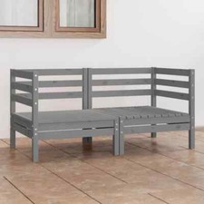 vidaXL Divano da Giardino a 2