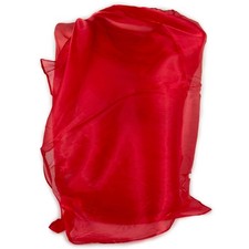 Stola rossa cerimonia organza