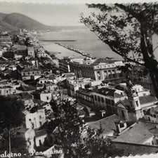 SALERNO PANORAMA CARTOLINA