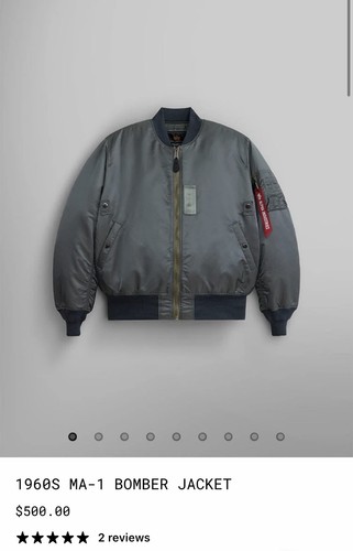 Giacca bomber alpha industries - giacca,