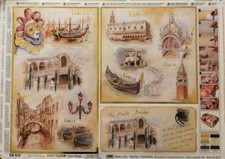 carta decoupage Precious Soft Paper  COD. 99242 cm 50x70 Venezia 