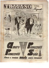 IL TRAVASO - N 25, 17 GIUGNO - 1956 - RIDOTTE LE PAGHE DEI DIVI