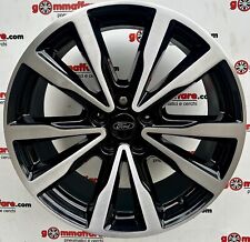 4 cerchi lega ford c-max escape focus kuga mondeo r18 nero spazzolato lt003865