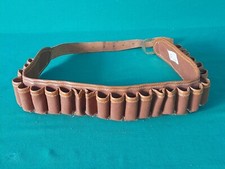 CARTUCCERA IN CUOIO E CORDURA 25 POSTI PORTA BOSSOLI CARTUCCE CALIBRO 12. CE22