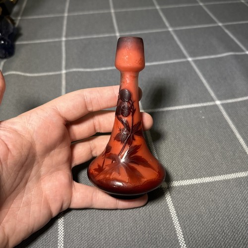 Antico vaso vetro cammeo - vaso,