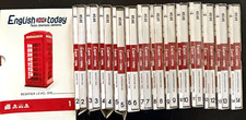 ENGLISH TODAY 14 DVD+CD+FASCICOLI - OTTIMI MAI USATI (alcuni col box scollato)*