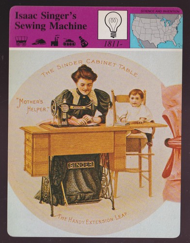 Isaac singer sewing machine - isaac,