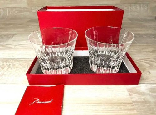 Baccarat pair glass - pair, 2011
