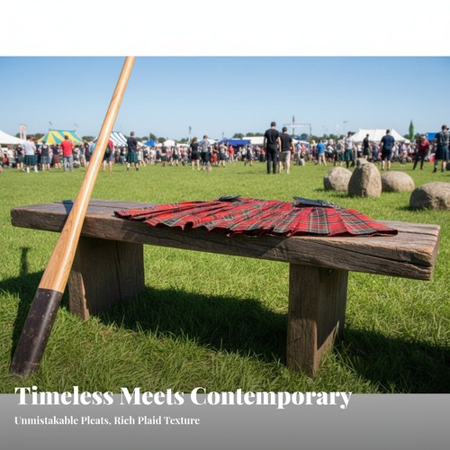 Kilt scozzese fibbie - scozzese,