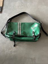 Borsa messenger fiocco verde