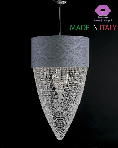 Lampadario cristallo luci - cristallo, 4