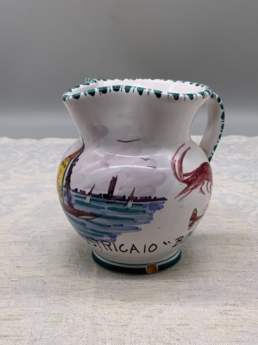 Italia brocca ceramica dipinta