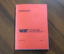 GEM WS-1 Keyboard Workstation Manuale istruzioni d'Uso in ITALIANO