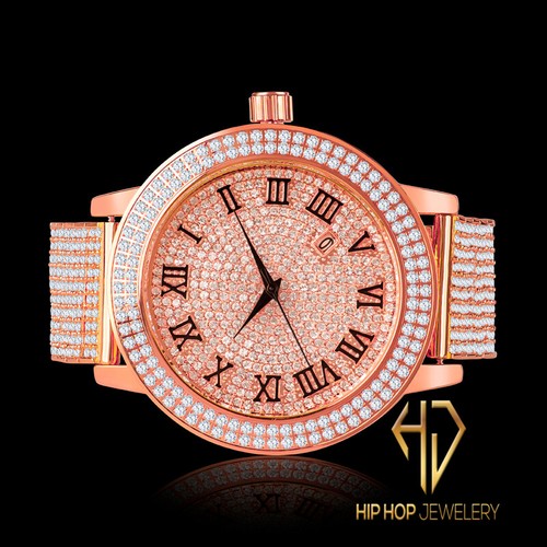 Lunetta orologio oro rosa - orologio,