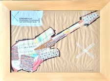 GIUSEPPE CHIARI - Tecnica mista e collage su carta da pacco - 50x70cm 