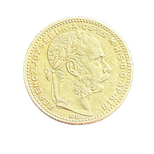 Ungheria 1884 oro franchi 8 - oro,